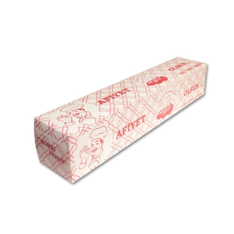 Karton Dürüm Kutusu 29 cm  50 Adet