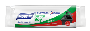 Polmix Çöp Poşeti Endüstriyel Battal Boy 400gr