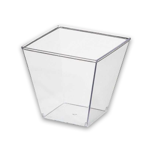Kristal Prizma Kübik Kase 120 cc 50 Adet