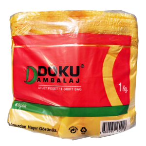 Doku Sarı Orijinal Market Poşet Küçük 1 KG