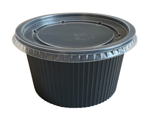 Folyoterm Plastik Çorba Kasesi Kapaklı 14 oz 25 Adet
