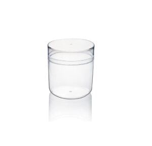 Kristal Silindir Magnolya Tatlı Kasesi 270 cc ve Kapağı 324 Adet