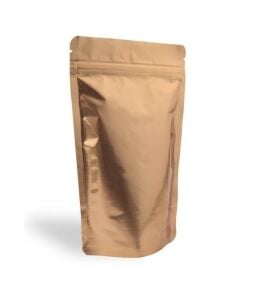 Parlak Gold Alüminyum Kilitli Doypack 16*27*4 10 Adet