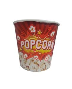 Karton Popcorn Patlamış Mısır Kova 85 Oz 270 Adet