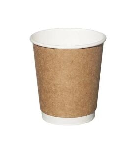 Double Wall Karton Bardak 8 Oz 100 Adet