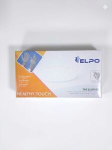 Elpo Pudrasız Tpe Eldiven Beyaz S 100 adet