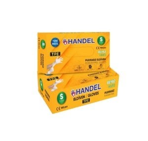 Handel Pudrasız Tpe Eldiven Beyaz S 100 adet