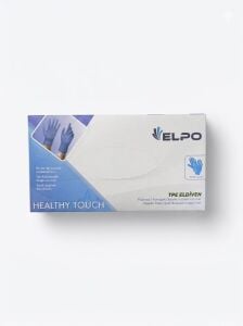 Elpo Pudrasız Tpe Eldiven Mavi M 100 adet