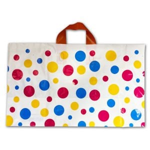 Kulplu Puantiyeli Çanta Poşet Orta Boy 1kg