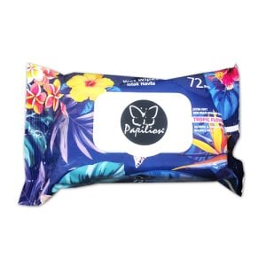 Papilion Islak Havlu 72 li Kapaklı Tropic 24 Paket