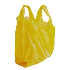 Sarı Atlet Hışır Market Poşet Mini 1 kg