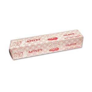 Karton Dürüm Kutusu 29 cm  50 Adet