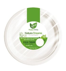 Roll-Up 22 cm Nature Tabak Mikrodalga Uyumlu 50 Adet