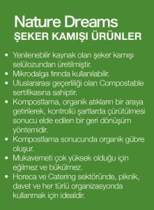 Roll-Up 22 cm Nature Tabak Mikrodalga Uyumlu 50 Adet