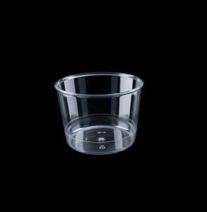 Kristal Silindir Kapaklı Kase 180cc 30 Adet