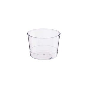 Kristal Silindir Kapaklı Kase 180cc 30 Adet