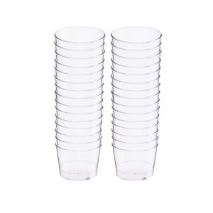 Kristal Silindir Kapaklı Kase 180cc 30 Adet