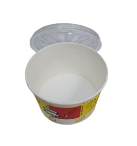 Karton Çorba Kasesi Kapaklı 16 oz 500 adet