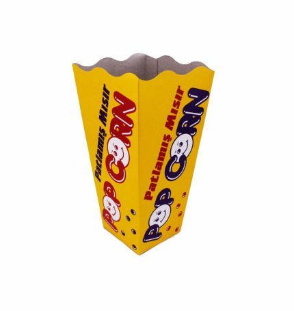 PopCorn Mısır Kutusu 16cm x 8cm x 8cm 100 Adet