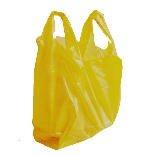 Sarı Atlet Hışır Market Poşet Orta 1 kg