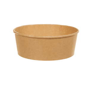 Kraft Karton Salata Kasesi Kapaklı 1100cc 100 Adet