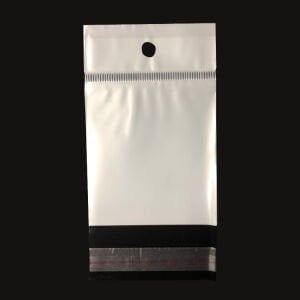 İç Sedefli Askılı Bantlı Jelatin Torba Poşet 10x15 cm 1000 Adet