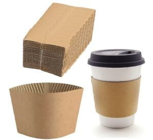 Karton Bardak Tutacağı Sleeve 8-9-12 Oz 100 Adet