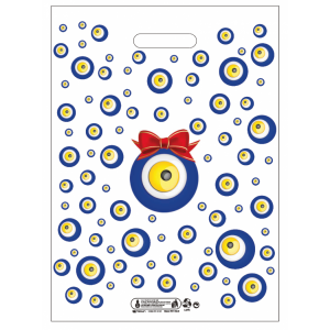 Naksan Takviyeli Çanta Resimli No 2  26x38 cm / 50 Adet