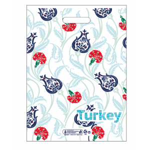 Naksan Takviyeli Çanta Resimli No 2  26x38 cm / 50 Adet