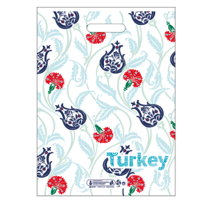 Takviyeli Çanta Resimli No 4  40x50 cm / 50 Adet