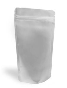 Parlak Gümüş Alüminyum Kilitli Doypack 20*30*10 10 Adet