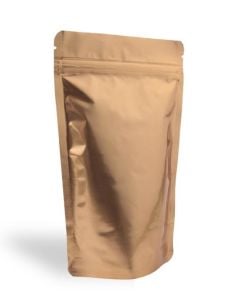 Parlak Gold Alüminyum Kilitli Doypack 11*18,5*7 10 Adet